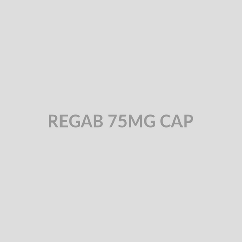 REGAB 75MG CAP - Bolan Clinic Pharmacy