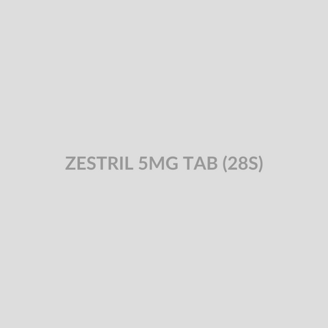 ZESTRIL 5MG TAB (28S) - Bolan Clinic Pharmacy