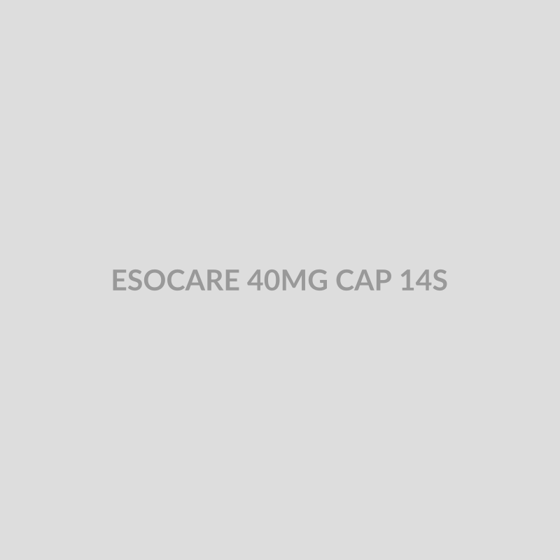 ESOCARE 40MG CAP 14S - Bolan Clinic Pharmacy