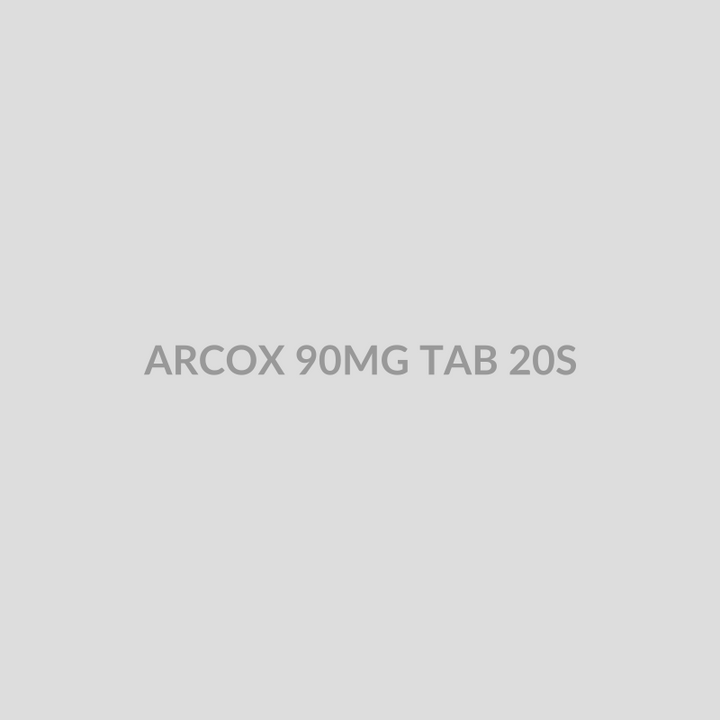 ARCOX 90MG TAB 20S - Bolan Clinic Pharmacy