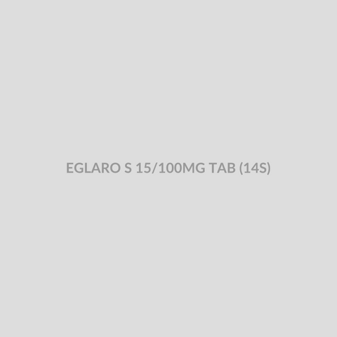EGLARO S 15/100MG TAB (14S) - Bolan Clinic Pharmacy