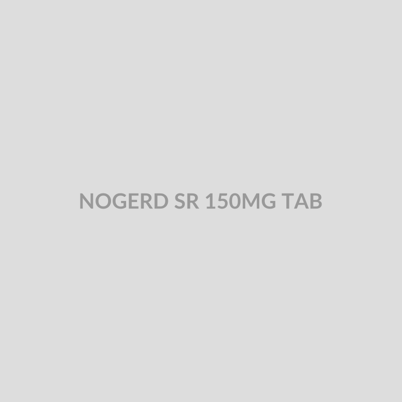 NOGERD SR 150MG TAB - Bolan Clinic Pharmacy