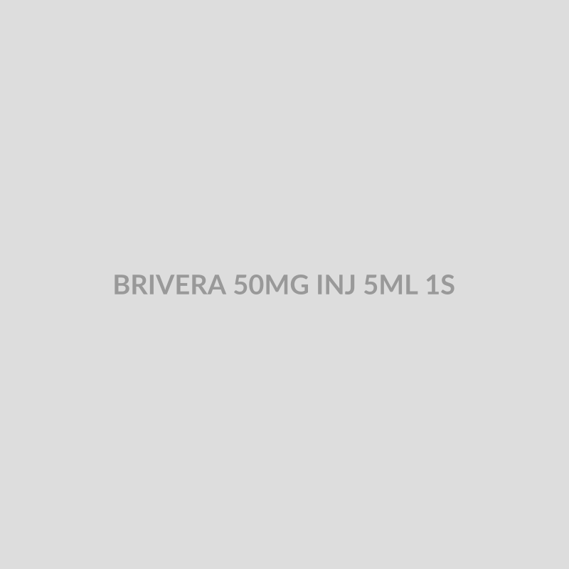 BRIVERA 50MG INJ 5ML 1S - Bolan Clinic Pharmacy