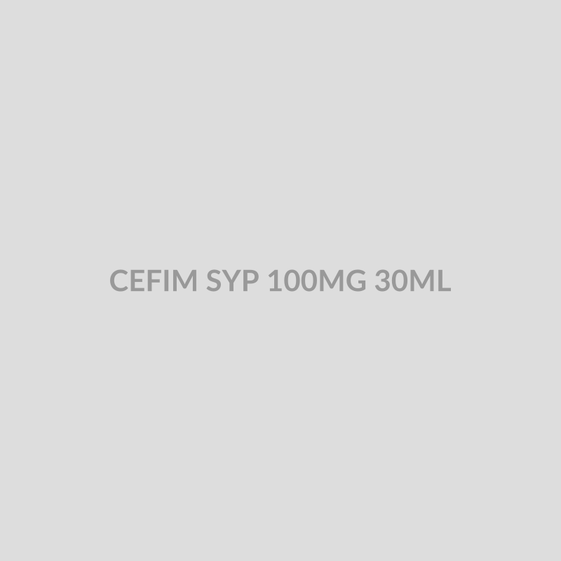 CEFIM SYP 100MG 30ML - Bolan Clinic Pharmacy