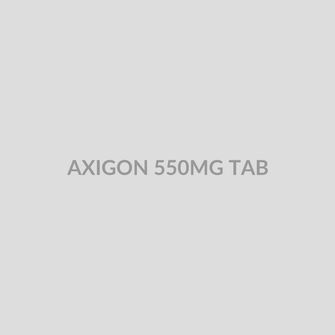AXIGON 550MG TAB - Bolan Clinic Pharmacy