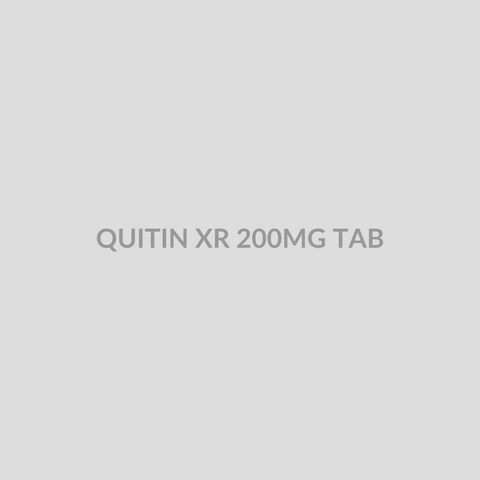 QUITIN XR 200MG TAB - Bolan Clinic Pharmacy