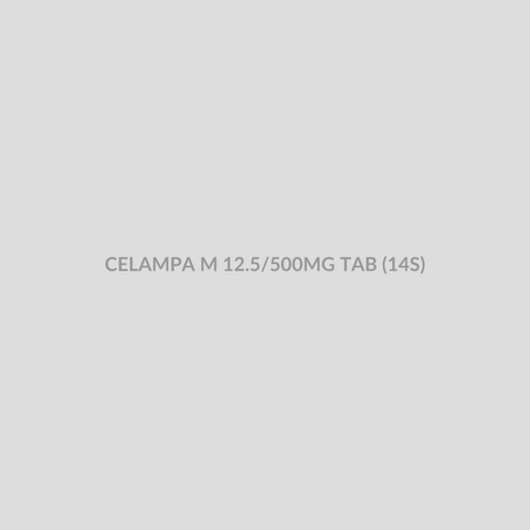 CELAMPA M 12.5/500MG TAB (14S) - Bolan Clinic Pharmacy