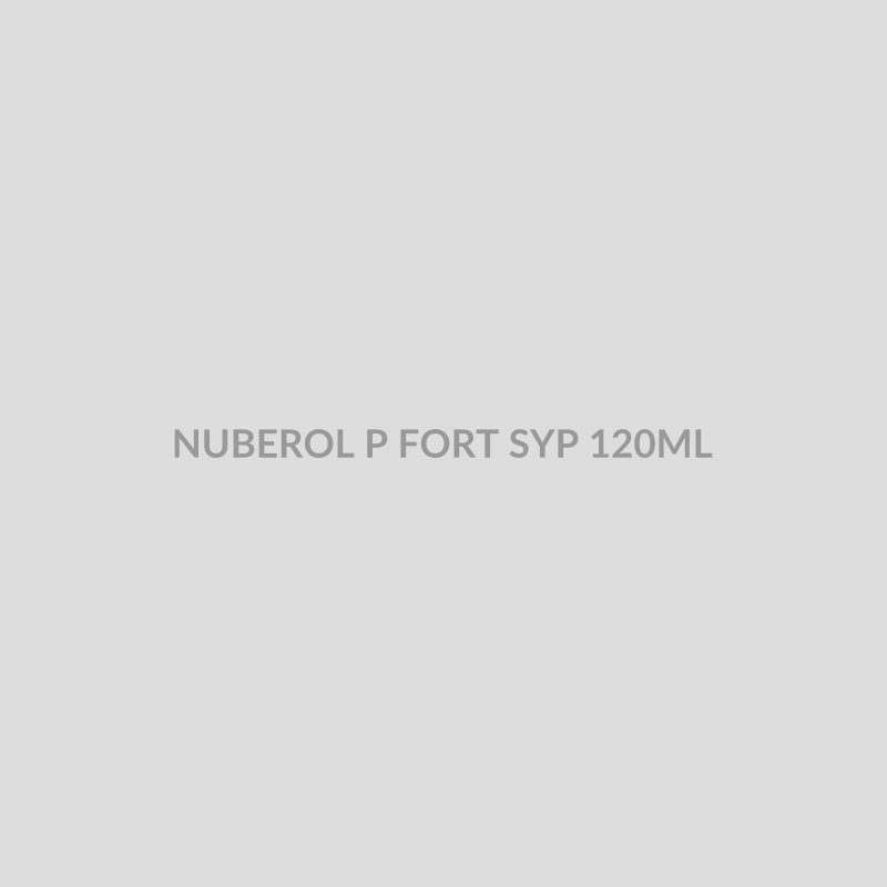 NUBEROL P FORT SYP 120ML - Bolan Clinic Pharmacy
