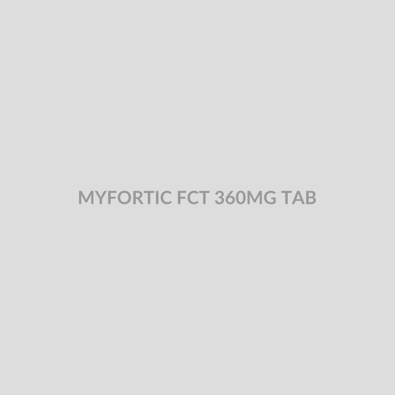 MYFORTIC FCT 360MG TAB - Bolan Clinic Pharmacy
