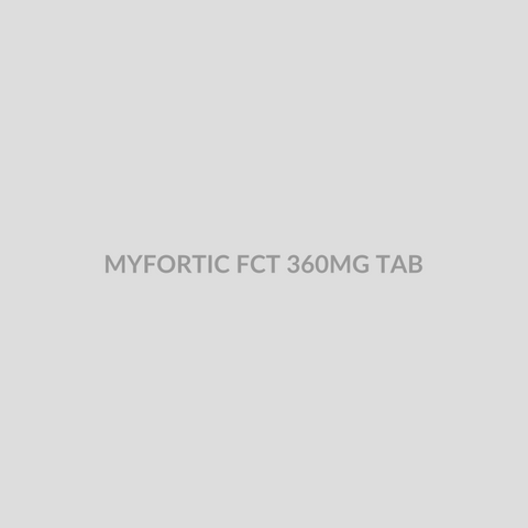 MYFORTIC FCT 360MG TAB - Bolan Clinic Pharmacy