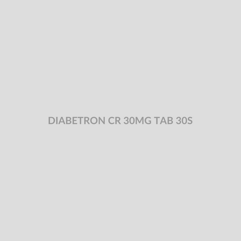 DIABETRON CR 30MG TAB 30S - Bolan Clinic Pharmacy