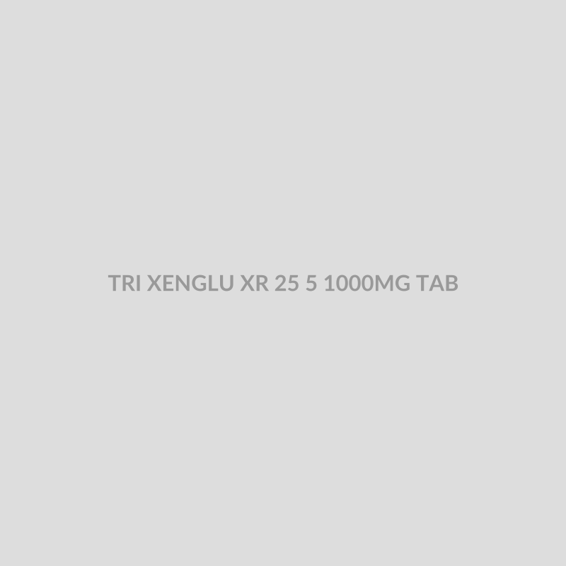 TRI XENGLU XR 25 5 1000MG TAB - Bolan Clinic Pharmacy