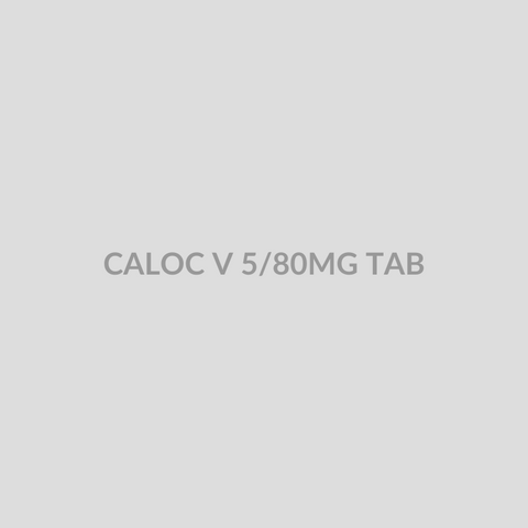 CALOC V 5/80MG TAB - Bolan Clinic Pharmacy