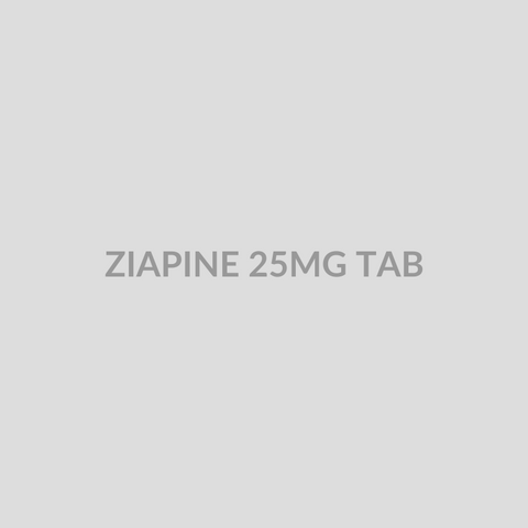 ZIAPINE 25MG TAB - Bolan Clinic Pharmacy
