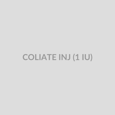 COLIATE INJ (1 IU) - Bolan Clinic Pharmacy
