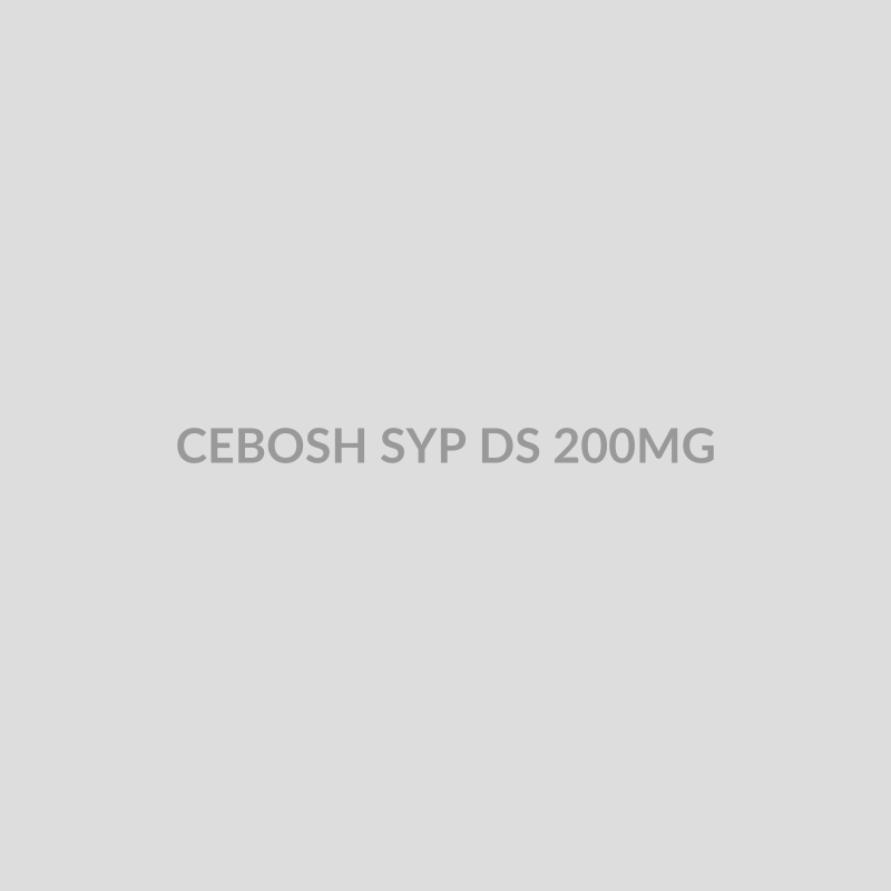 CEBOSH SYP DS 200MG - Bolan Clinic Pharmacy