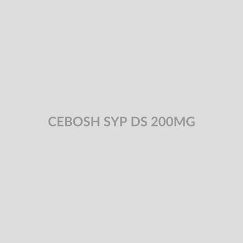 CEBOSH SYP DS 200MG - Bolan Clinic Pharmacy