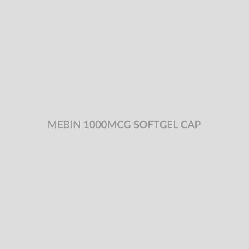 MEBIN 1000MCG SOFTGEL CAP - Bolan Clinic Pharmacy