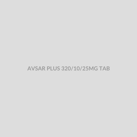 AVSAR PLUS 320/10/25MG TAB - Bolan Clinic Pharmacy