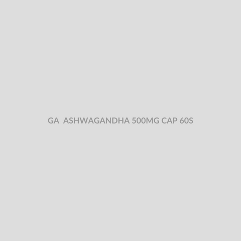 GA ASHWAGANDHA 500MG CAP 60S - Bolan Clinic Pharmacy
