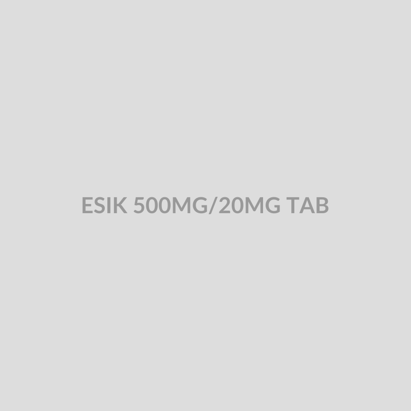 ESIK 500MG/20MG TAB - Bolan Clinic Pharmacy