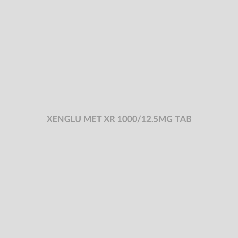 XENGLU MET XR 1000/12.5MG TAB - Bolan Clinic Pharmacy