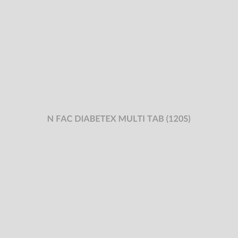 N FAC DIABETEX MULTI TAB (120S) - Bolan Clinic Pharmacy