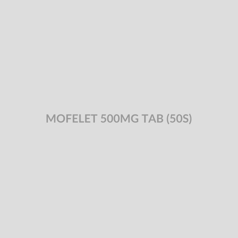 MOFELET 500MG TAB (50S) - Bolan Clinic Pharmacy