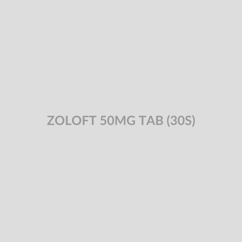 ZOLOFT 50MG TAB (30S) - Bolan Clinic Pharmacy