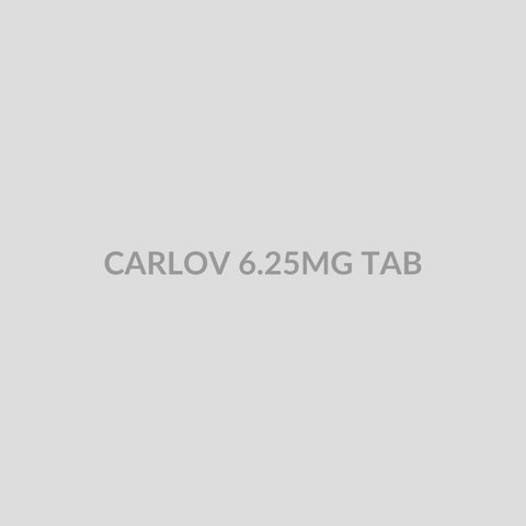 CARLOV 6.25MG TAB - Bolan Clinic Pharmacy