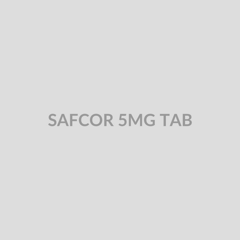 SAFCOR 5MG TAB - Bolan Clinic Pharmacy