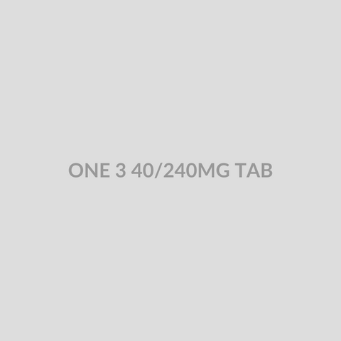 ONE 3 40/240MG TAB - Bolan Clinic Pharmacy
