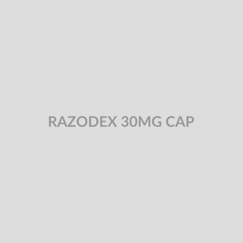 RAZODEX 30MG CAP - Bolan Clinic Pharmacy