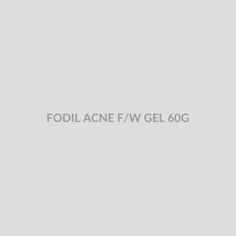 FODIL ACNE F/W GEL 60G - Bolan Clinic Pharmacy