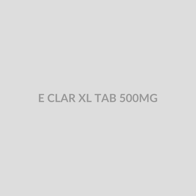 E CLAR XL TAB 500MG - Bolan Clinic Pharmacy