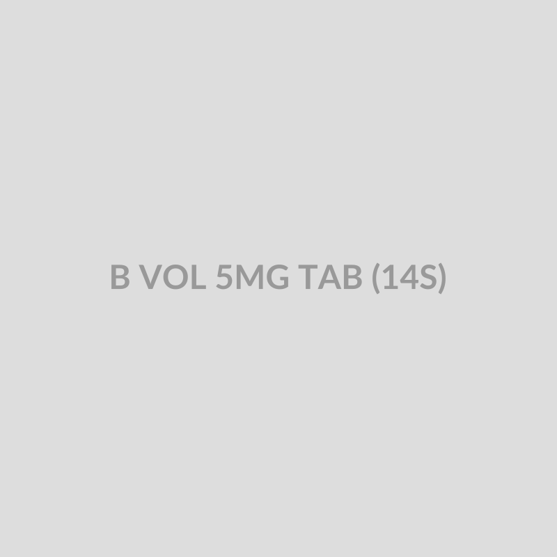 B VOL 5MG TAB (14S) - Bolan Clinic Pharmacy