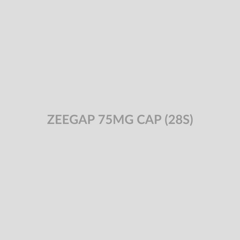 ZEEGAP 75MG CAP (28S) - Bolan Clinic Pharmacy