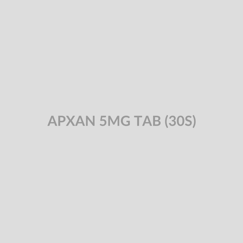 APXAN 5MG TAB (30S) - Bolan Clinic Pharmacy