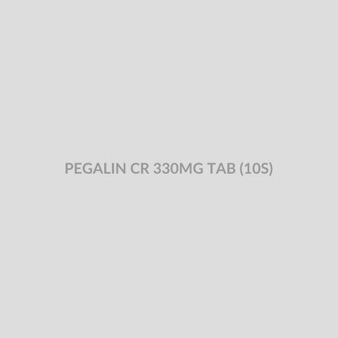 PEGALIN CR 330MG TAB (10S) - Bolan Clinic Pharmacy