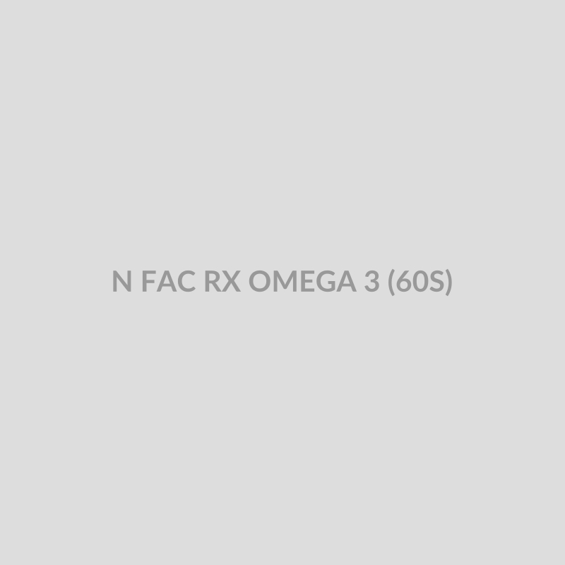 N FAC RX OMEGA 3 (60S) - Bolan Clinic Pharmacy