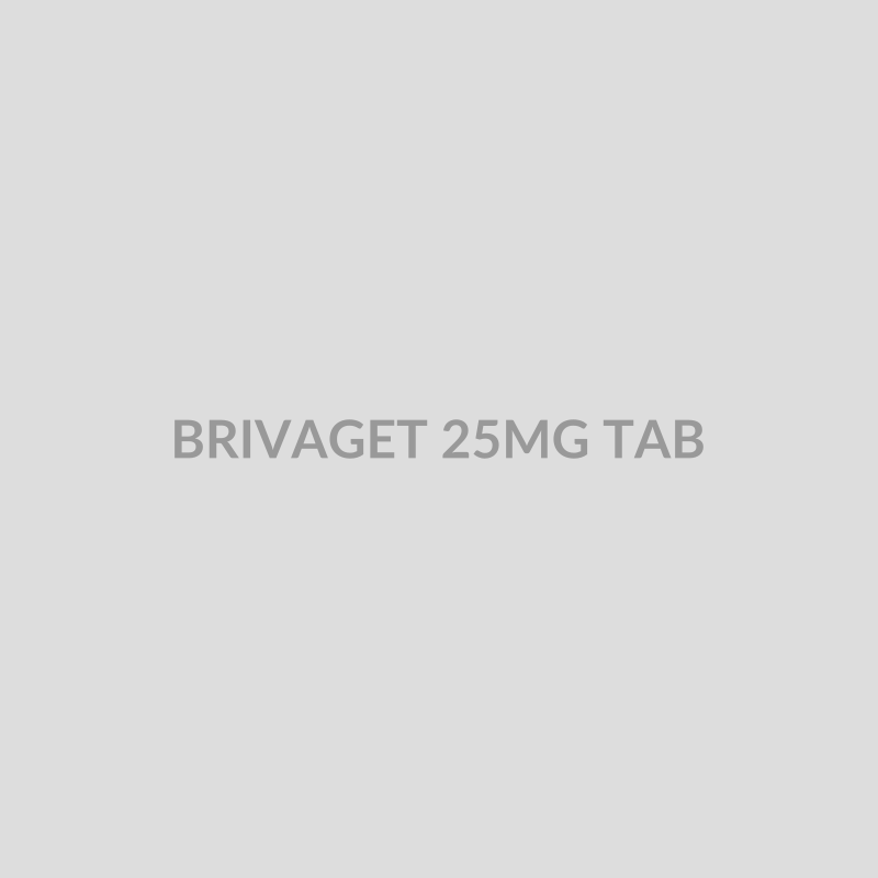 BRIVAGET 25MG TAB - Bolan Clinic Pharmacy