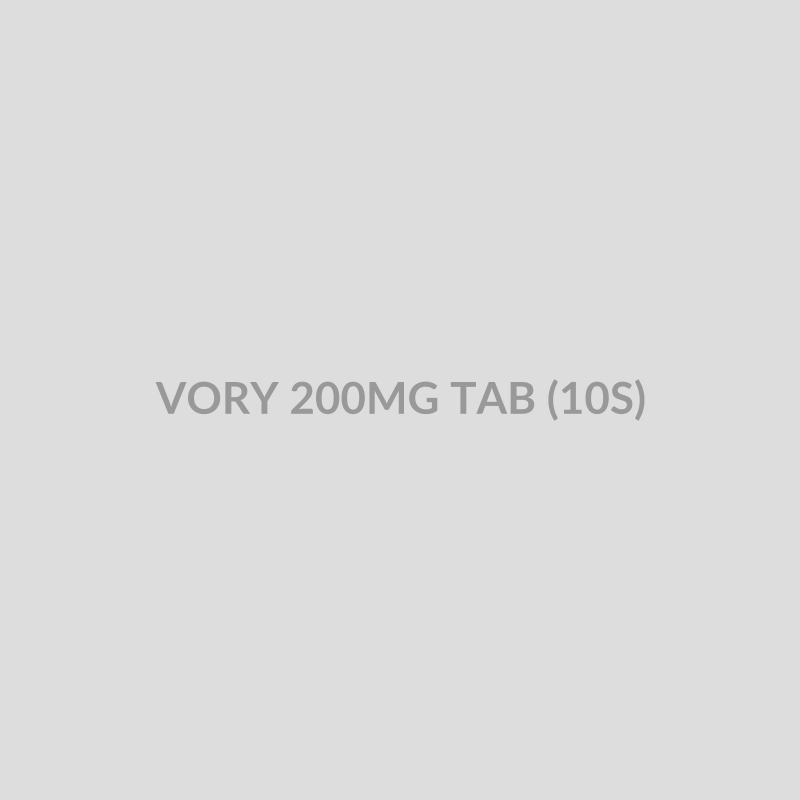 VORY 200MG TAB (10S) - Bolan Clinic Pharmacy