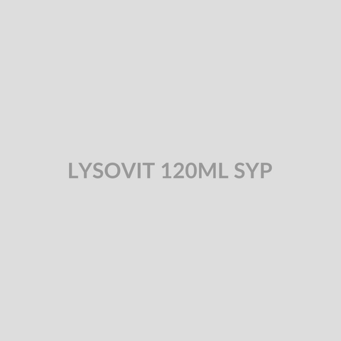 LYSOVIT 120ML SYP - Bolan Clinic Pharmacy