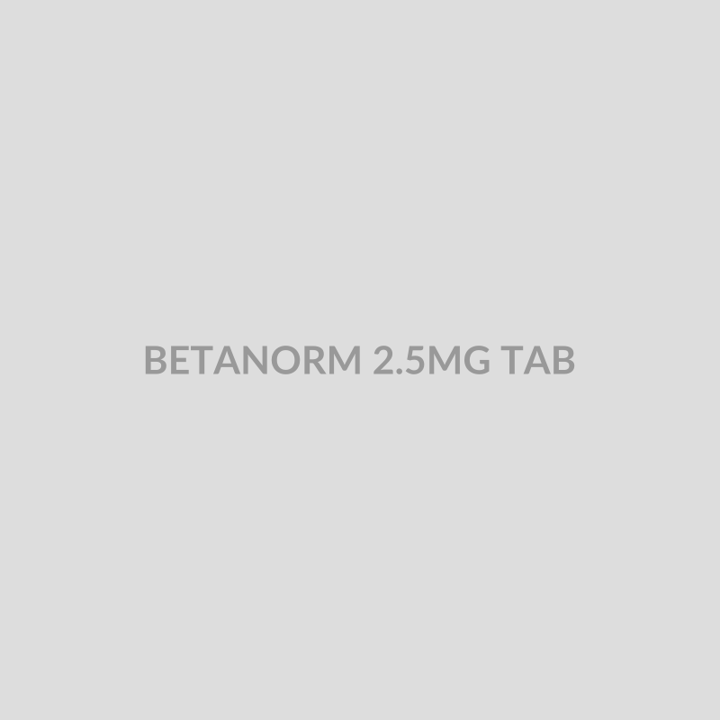BETANORM 2.5MG TAB - Bolan Clinic Pharmacy