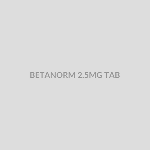 BETANORM 2.5MG TAB - Bolan Clinic Pharmacy