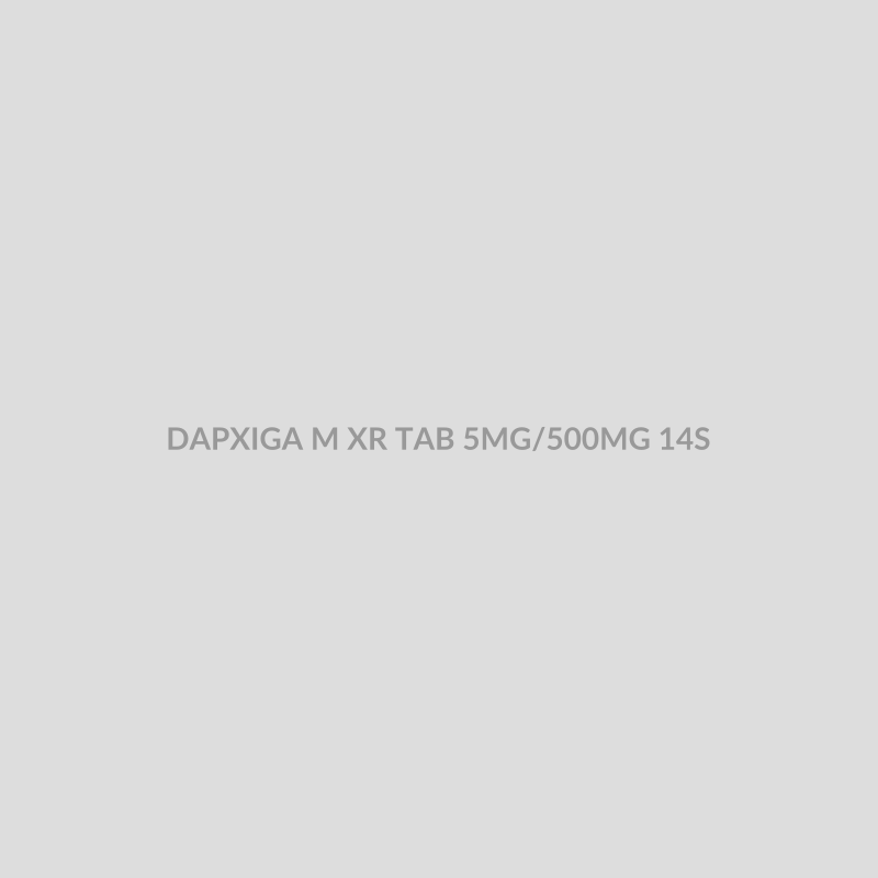 DAPXIGA M XR TAB 5MG/500MG 14S - Bolan Clinic Pharmacy