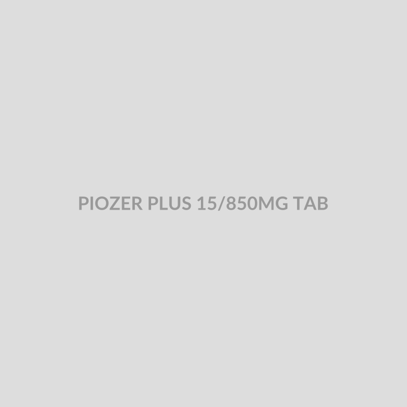 PIOZER PLUS 15/850MG TAB - Bolan Clinic Pharmacy
