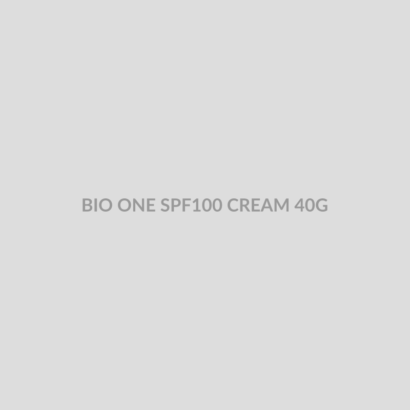 BIO ONE SPF100 CREAM 40G - Bolan Clinic Pharmacy
