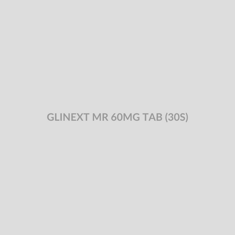 GLINEXT MR 60MG TAB (30S) - Bolan Clinic Pharmacy