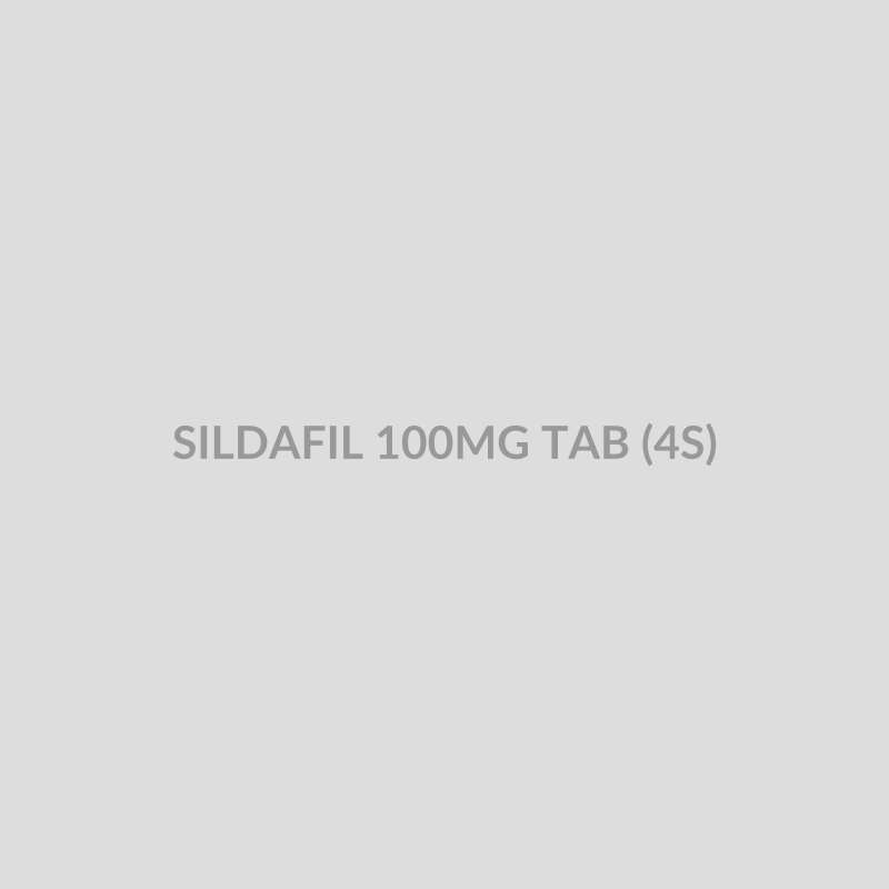SILDAFIL 100MG TAB (4S) - Bolan Clinic Pharmacy